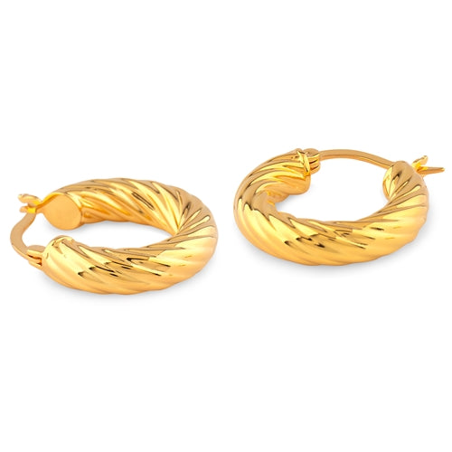 Thick Dazzle Hoops